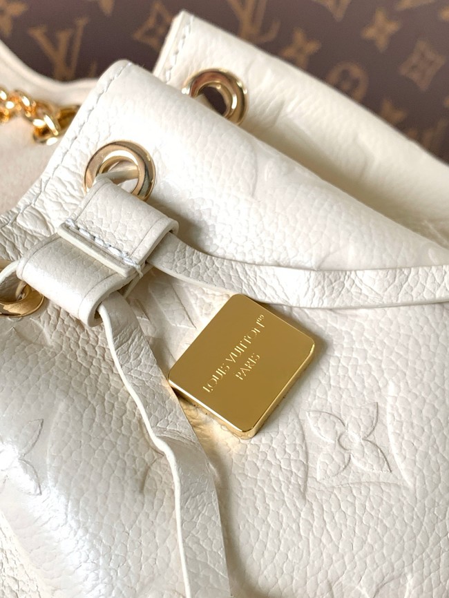 Louis Vuitton Nano Noe Backpack M13656 white