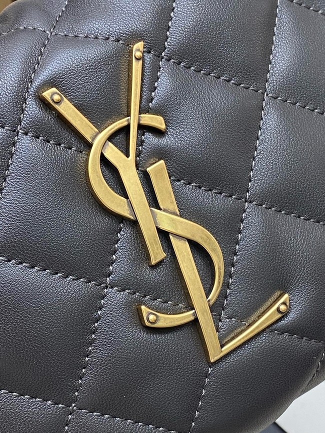 Saint Laurent ICARINO in quilted nappa 851689 URBAN GREY