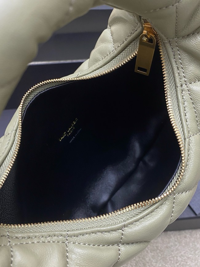 Saint Laurent ICARINO in quilted nappa 851689 light green