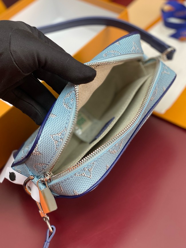 Louis Vuitton Trocadero Wearable Wallet M14253 light blue