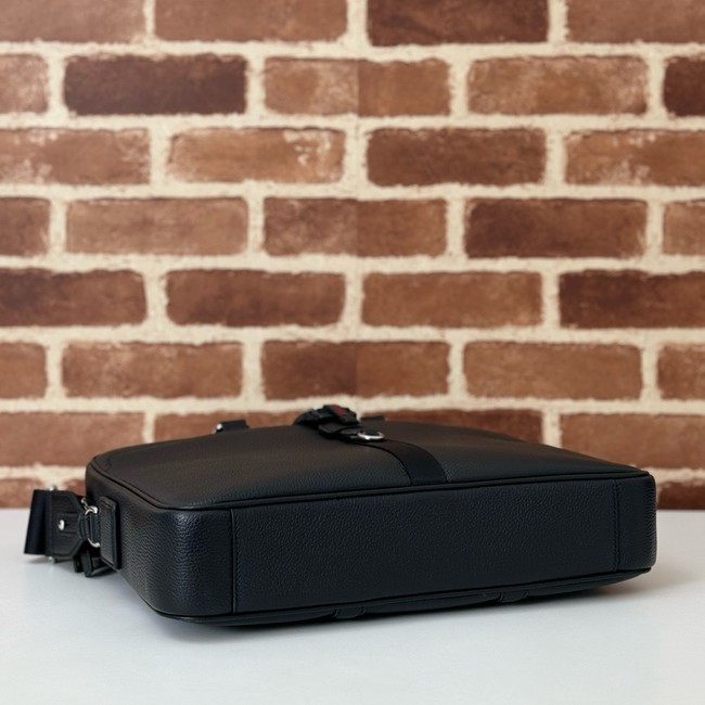 Gucci leather tote bag 816757 black