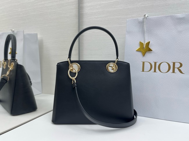 Dior Calfskin Tote Bag 6598 black