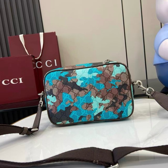 Gucci Small GG crossbody bag 839155 BLUE