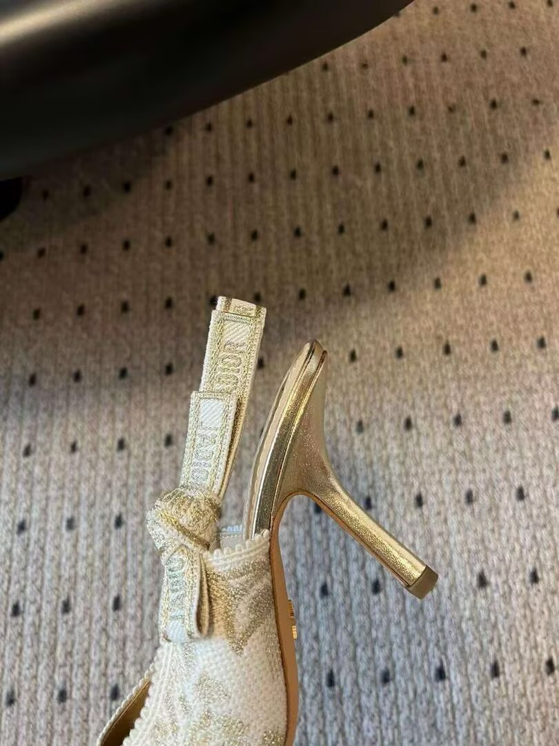 JAdior Slingback Pump Cotton Embroidered KCV367DLN-6