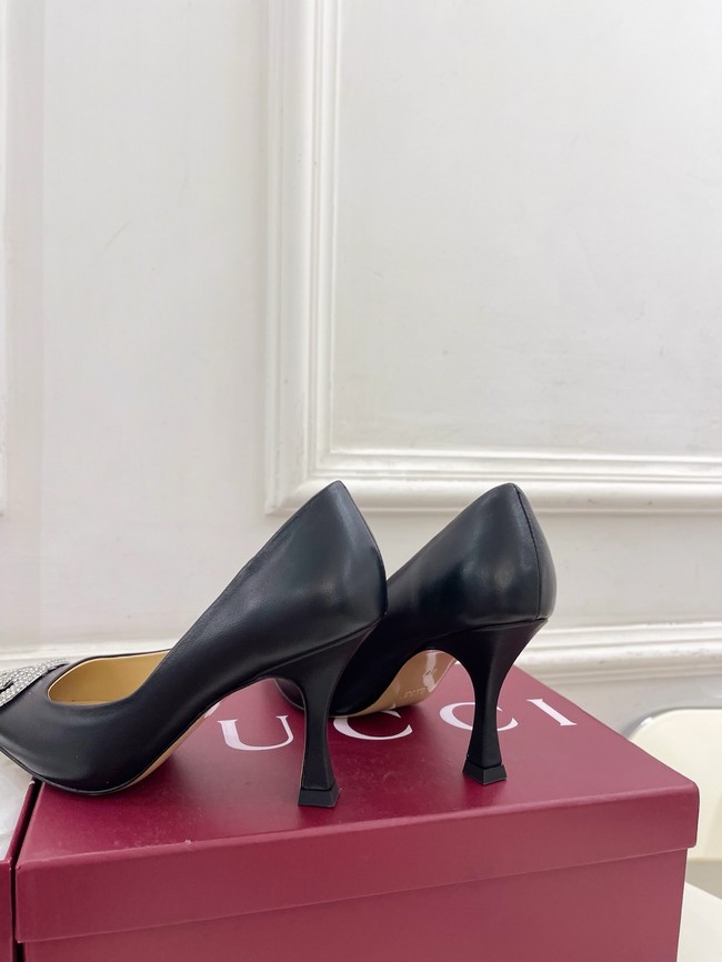 Gucci Womens pump with crystal Interlocking G 852995 -5