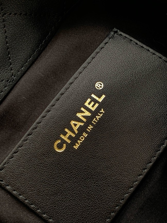 CHANEL Hobo Handbag AS5976 black
