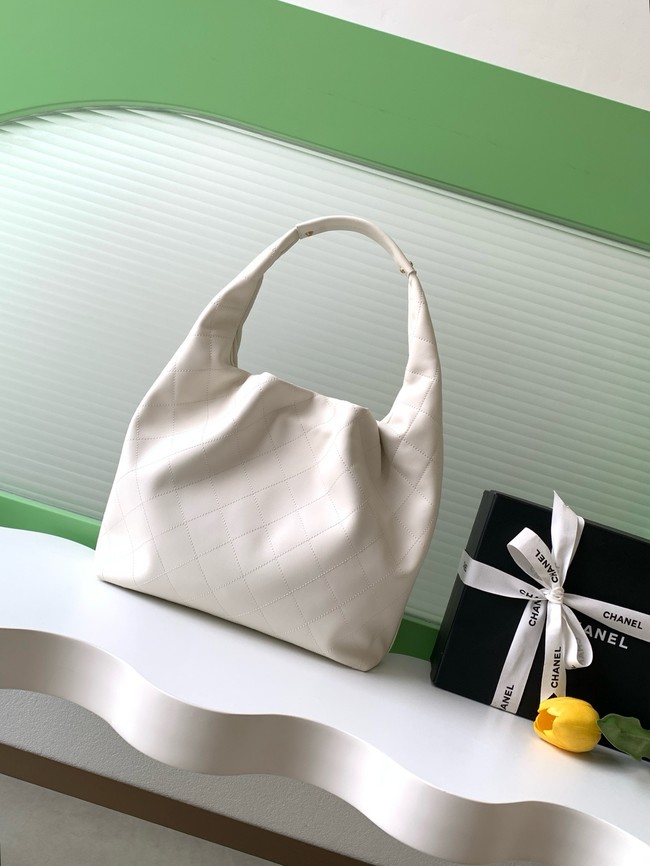 CHANEL Large Hobo Bag AS5967 white