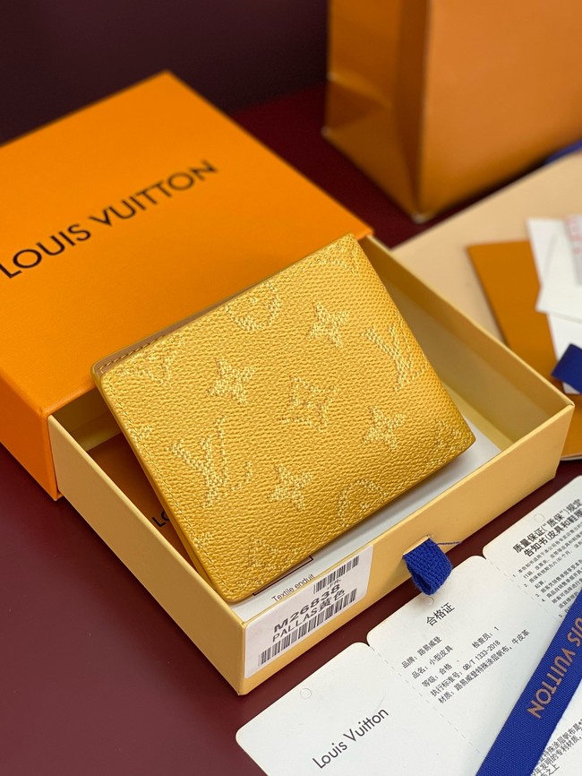 Louis Vuitton NEW Slender Wallet M26838 yellow