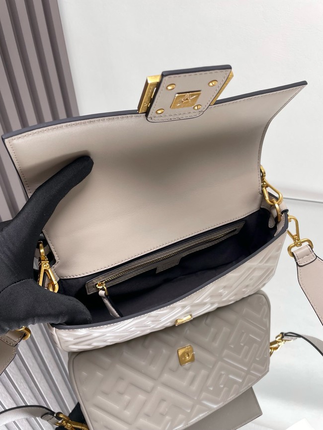 Fendi Baguette Medium Bag 8BR600 grey