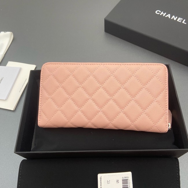 Chanel Classic Zipped Wallet 3726 pink