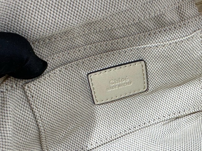 Chloe Soft leather bowling bag W0653 Cream