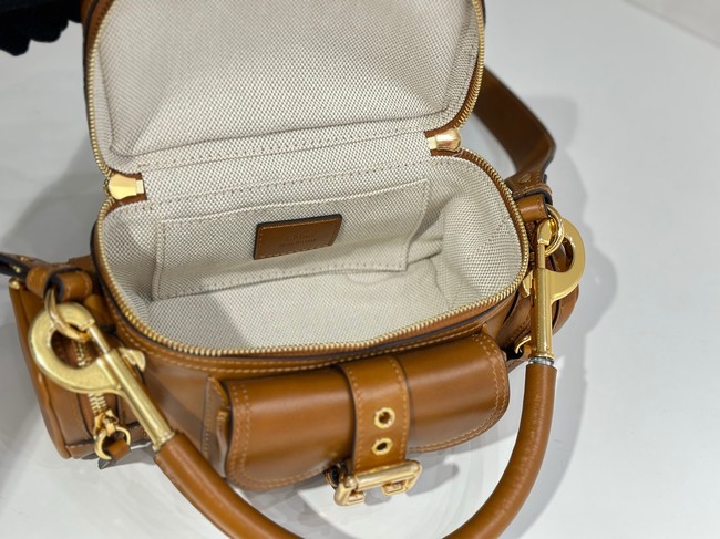 Chloe Soft leather bowling bag W0653 brown