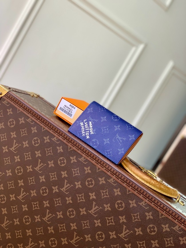 Louis Vuitton Passport Cover M26831 blue