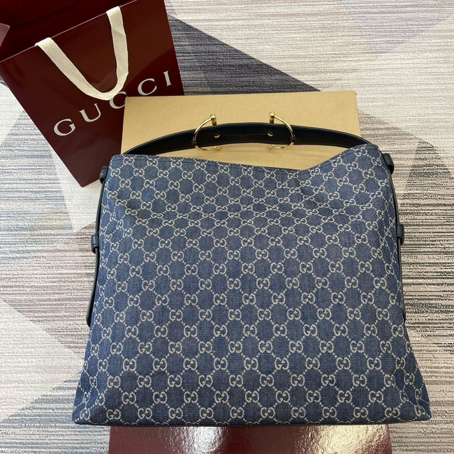 Gucci Beatrix large tote bag 850546 dark blue