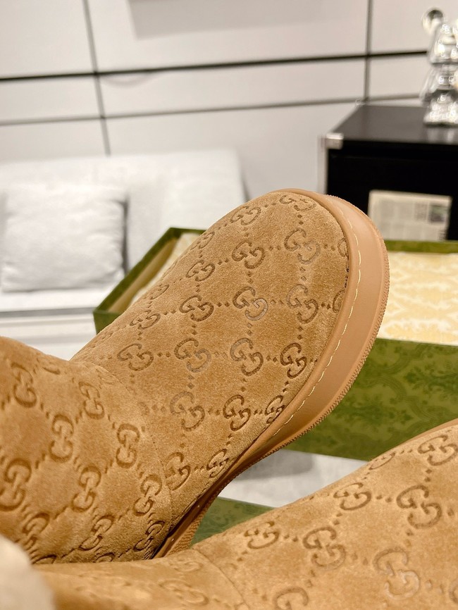 Gucci Womens boot with merino wool lining 857912-1