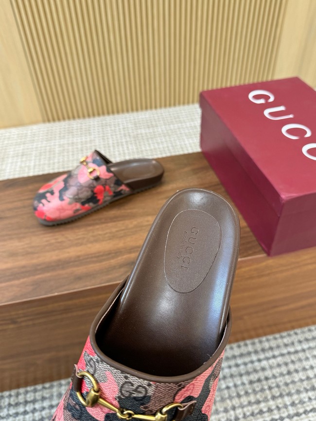 GUCCI Womens platform slide sandal 87185-5