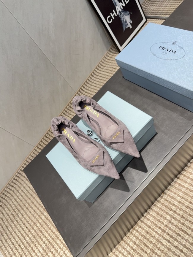 Prada Mordore leather pumps 87221-1