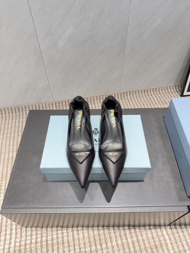 Prada Mordore leather pumps 87221-8