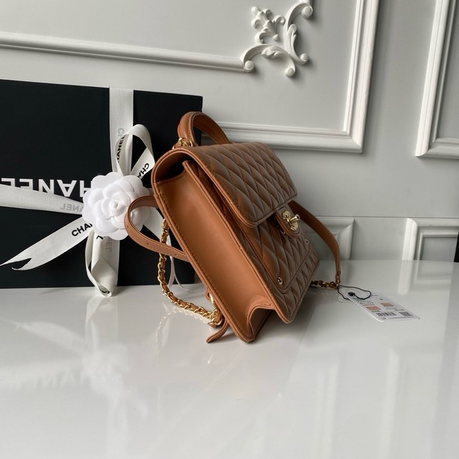 Chanel Backpack AS5704 Camel