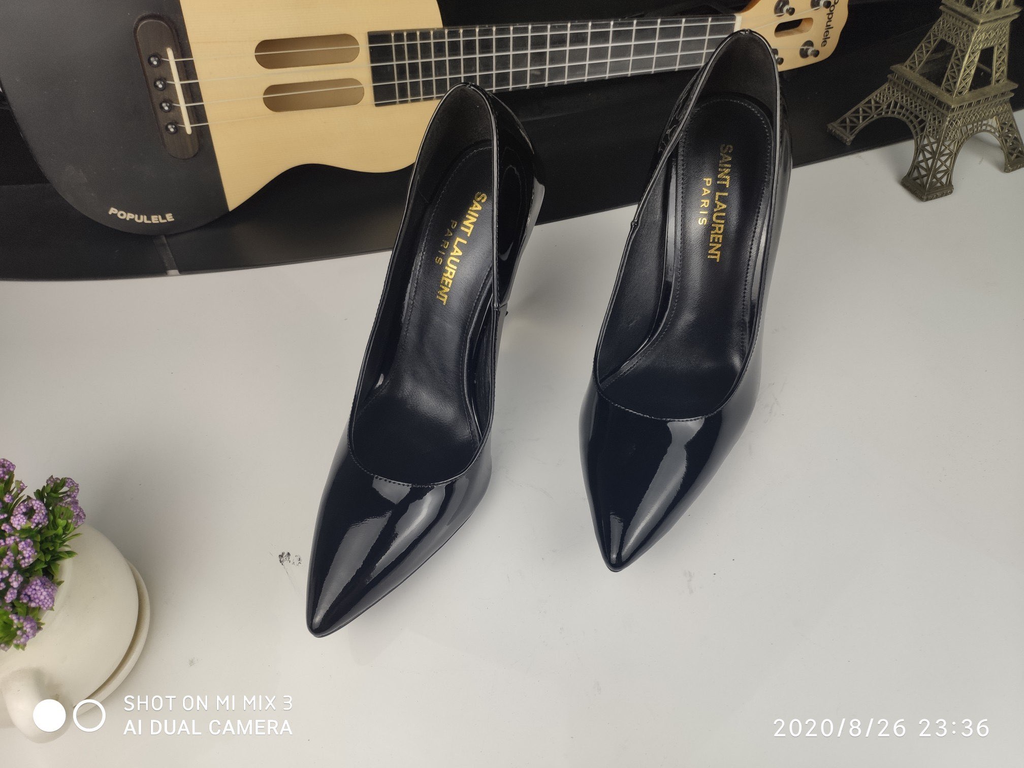 Yves Saint Laurent Shoes YSL 11CM Heel YSL6320 Black