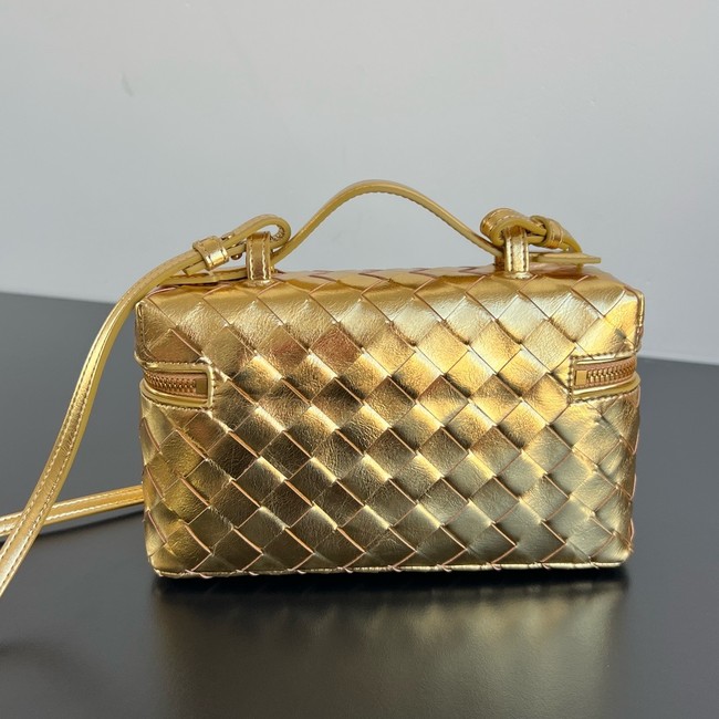Bottega Veneta Bang Bang Intrecciato leather 789109 Gold