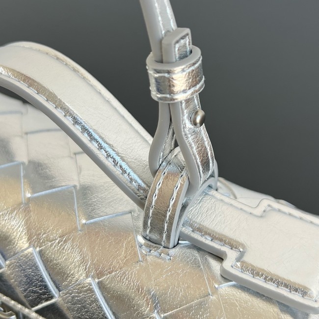 Bottega Veneta Bang Bang Intrecciato leather 789109 Silver