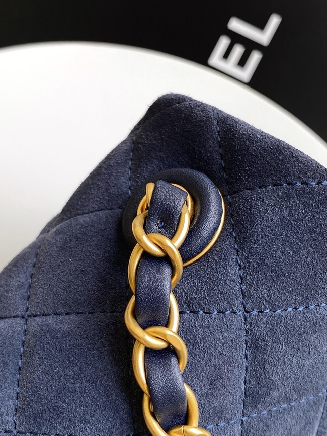 CHANEL Mini Flap Bag AS5989 blue