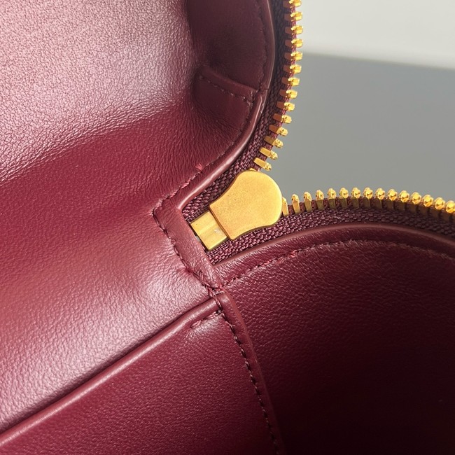 Bottega Veneta Bang Bang Crocodile skin 789109 red