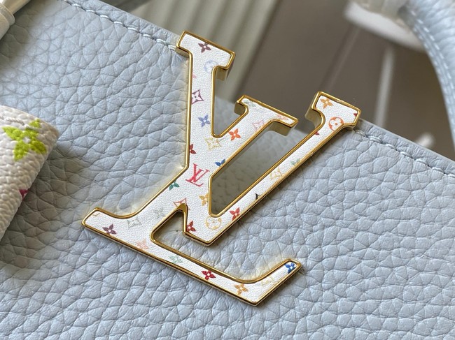 Louis Vuitton NEW LV x TM Capucines BB M27638 blue