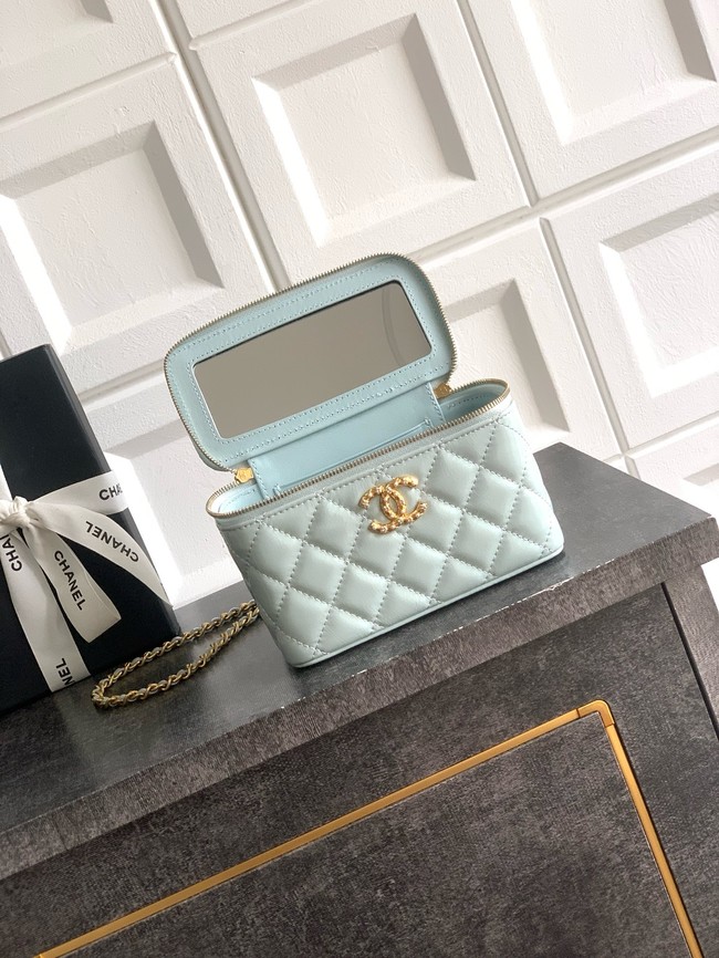 CHANEL 26C Vanity with Chain AP3940 light blue