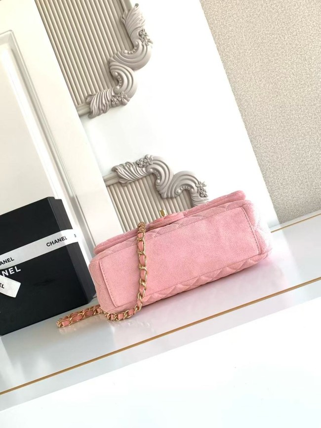 CHANEL Classic Handbag AS5991 pink