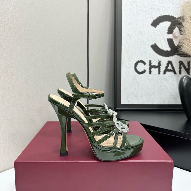 GUCCI Womens pump with crystal Interlocking G 21045-5