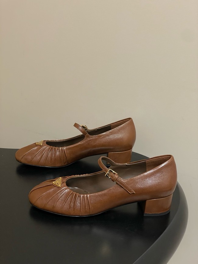 PRADA leather ballerinas 21055-2
