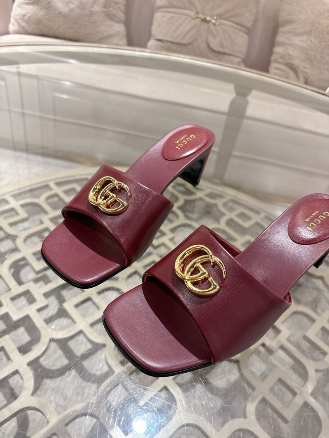 GUCCI Womens slide sandal with Horsebit 21075-7