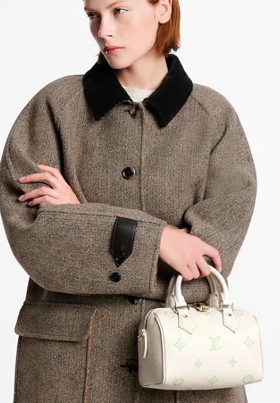 Louis Vuitton NEW Speedy Bandouliere 20 M27572 Green