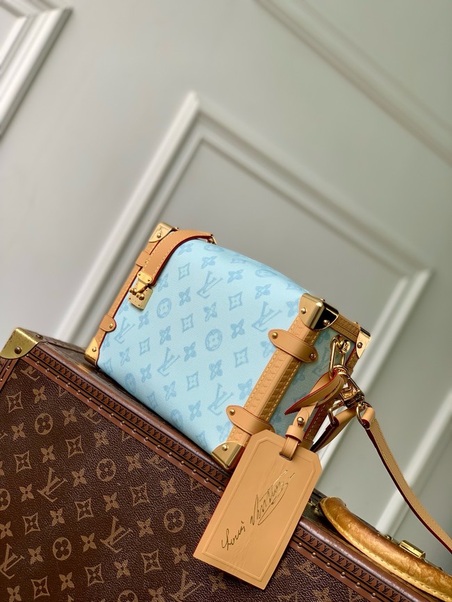 Louis Vuitton Side Trunk MM M27891 Bleu Courrier