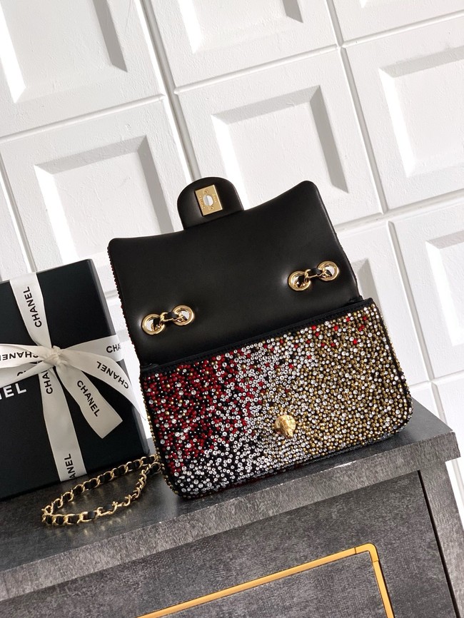 CHANEL Evening Bag AS4297 red