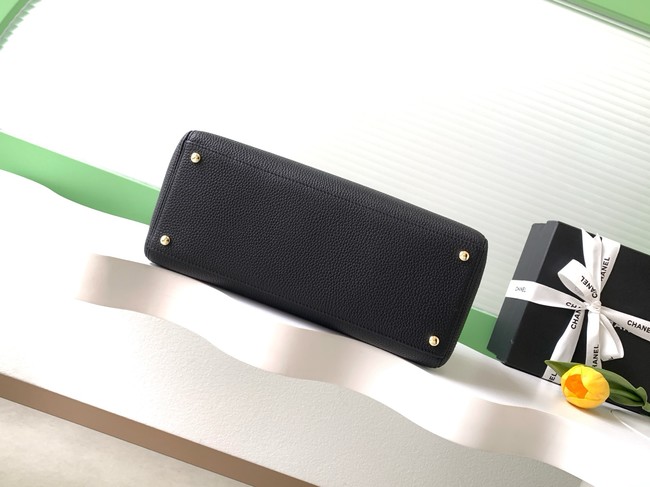 CHANEL Medium Tote Bag AS2156 black&gold-Tone Metal