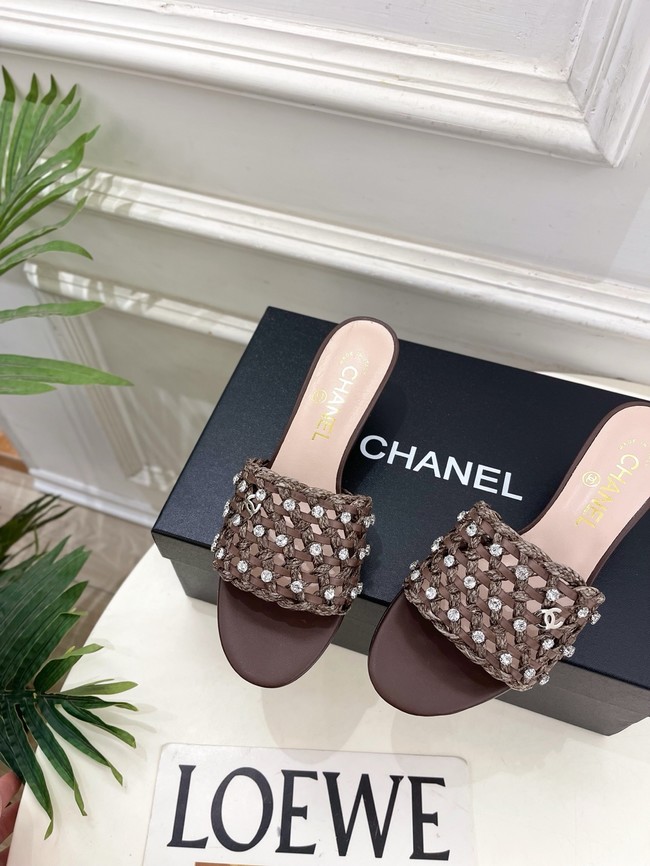 Chanel Mules  Heel 5CM 55699-1