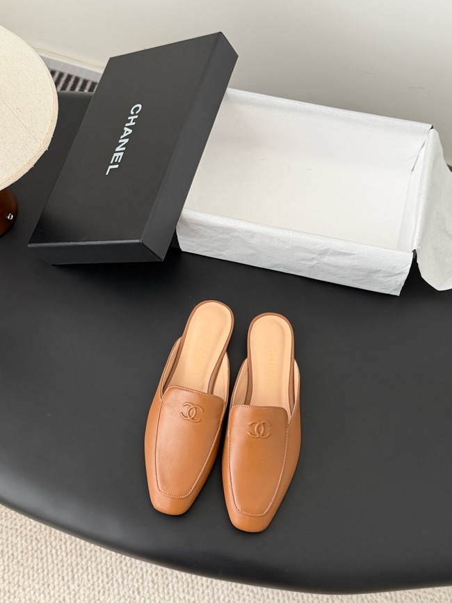 Chanel Mules Calfskin 55708-1