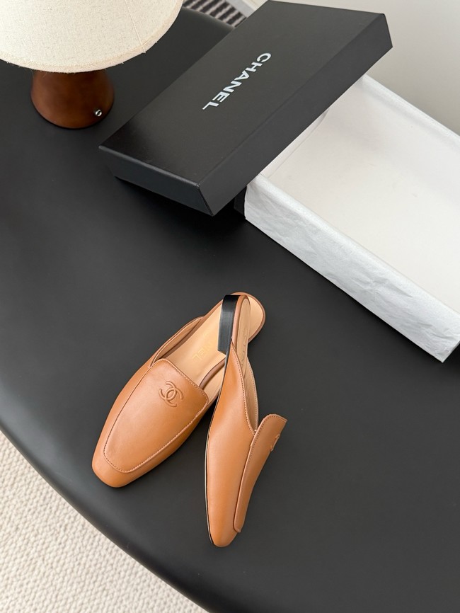 Chanel Mules Calfskin 55708-1