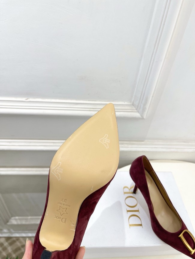 Dior Initials Pump Suede Goatskin KCV574-2