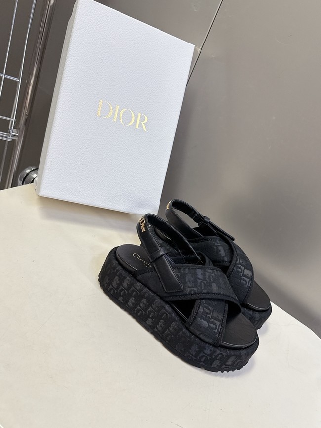 Dioract Platform Sandal Lambskin 55761-1