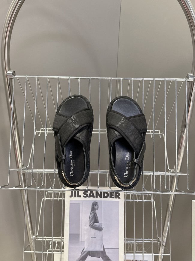 Dioract Platform Sandal Lambskin 55761-1