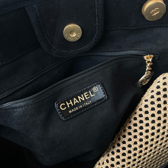 CHANEL Large Tote A66941 black