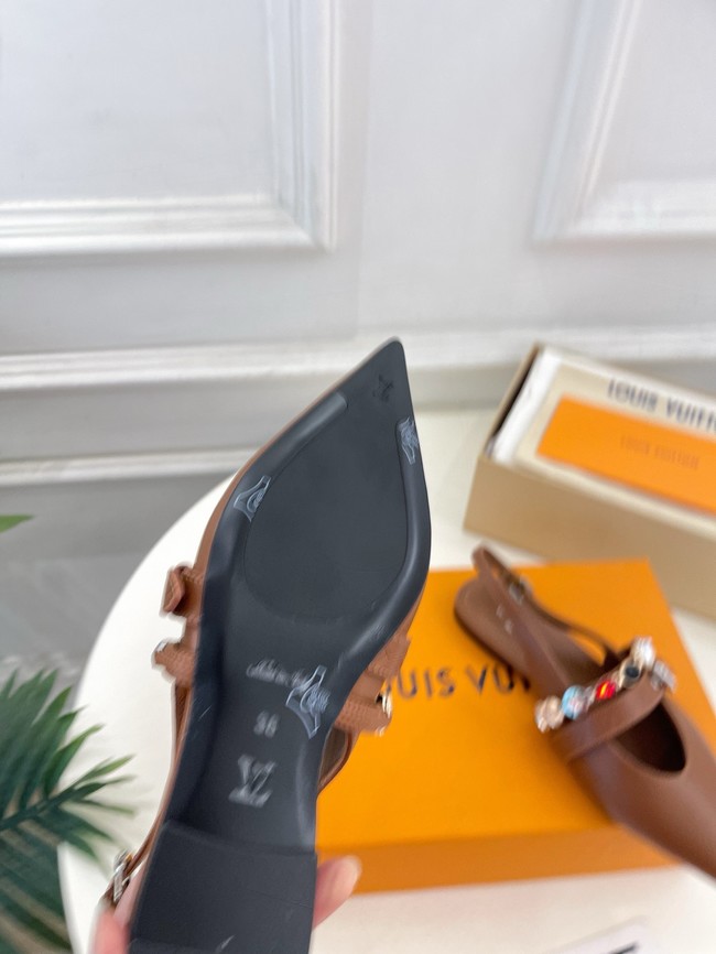 Louis Vuitton Vibe Slingback Flat Sandal  66897-3