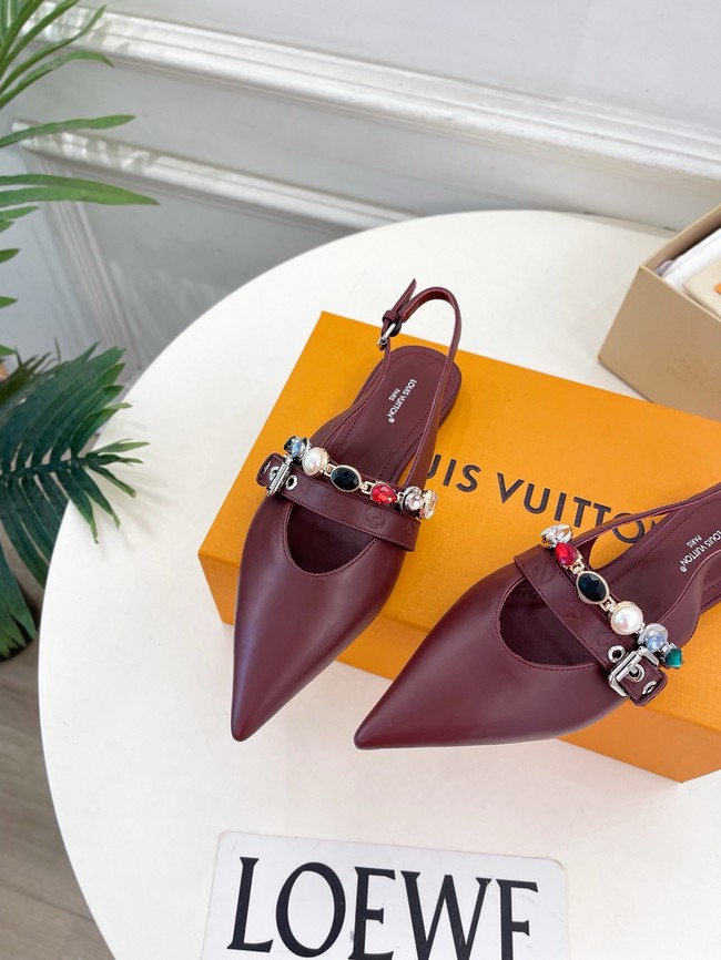 Louis Vuitton Vibe Slingback Flat Sandal  66897-4