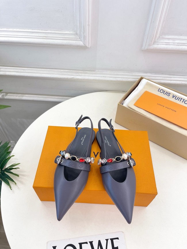 Louis Vuitton Vibe Slingback Flat Sandal  66897-5
