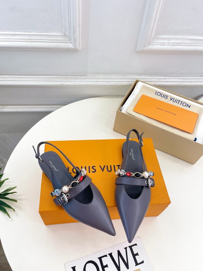 Louis Vuitton Vibe Slingback Flat Sandal  66897-5