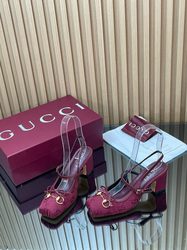 Gucci Womens slingback pump with Horsebit 66923-1